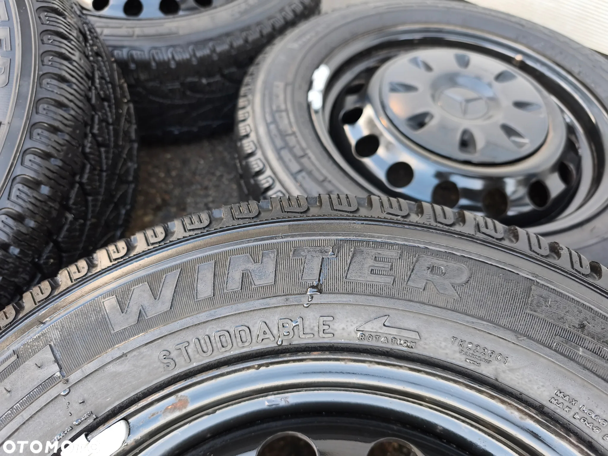 Koła opony zimowe 205/65 R16 5x112 Mercedes-Benz Vito w639 w447 A 6394013302 - 5