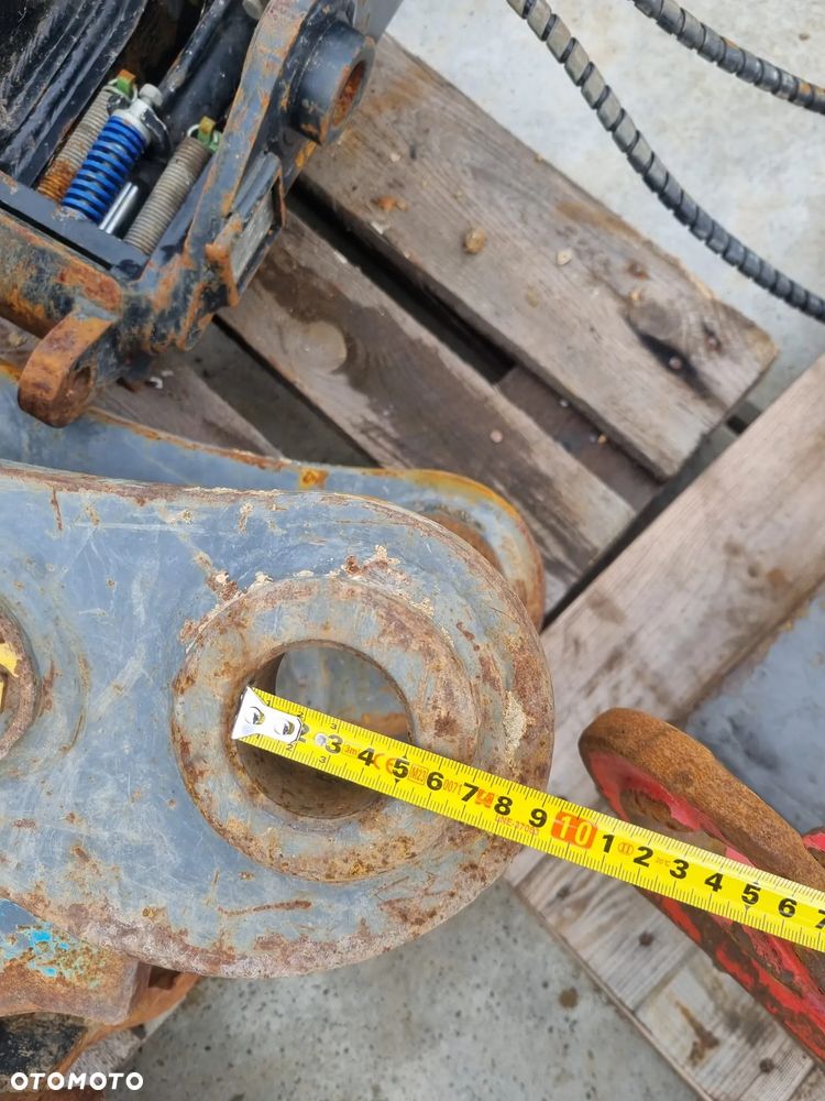 Szybkozłącze hydrauliczne Strickland 45mm do koparki koparka 6-10t ton 8 - 5