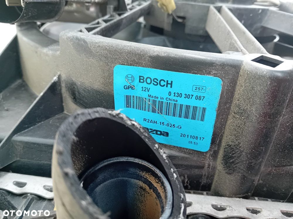 CHŁODNICA WODY Z WENTYLATOREM MAZDA 3 (10-13) 2.2 CITD HB R2AH-15-025-G - 10