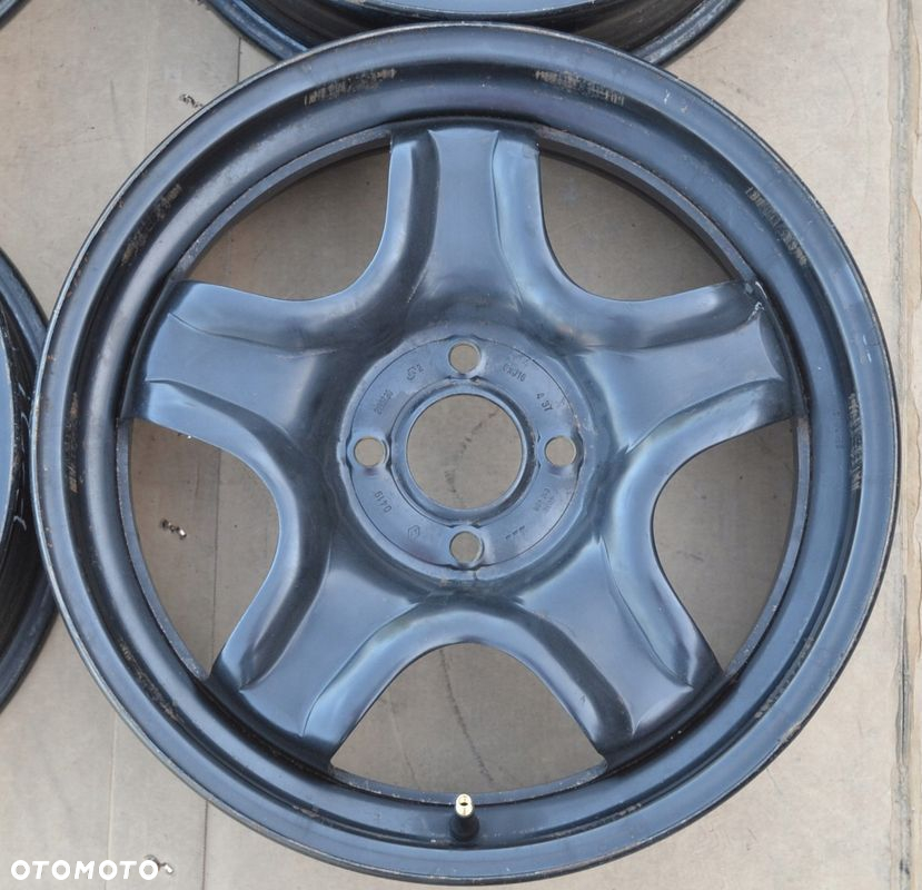 FELGI STALOWE RENAULT DACIA 4x100 6J16 ET 37 x4szt F-574 - 6