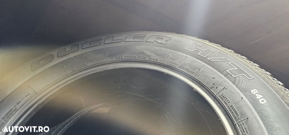 255 70 18 / 255/70R18 Set 4 buc Bridgestone M+S - 7