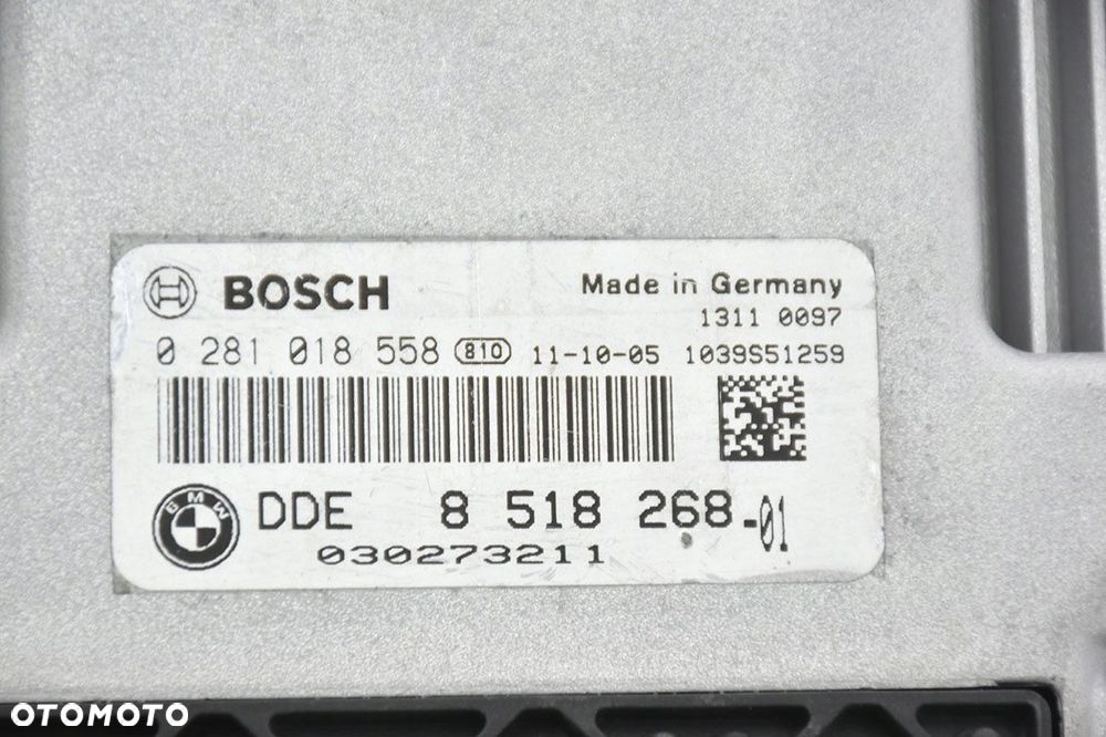 komputer sterownik bmw e90 2.0 m47 0281018558 - 3