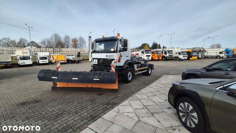 Mercedes-Benz Axor 18.33 4X4 / HAKOWIEC / PŁUG ŚNIEŻNY / SCHMIDT / BLOKADY MOSTÓW / ODRESTAUROWANY / SERWISOWANY / 1 WŁ. / UDT I TRANSPORT MOŻLIWY - 39