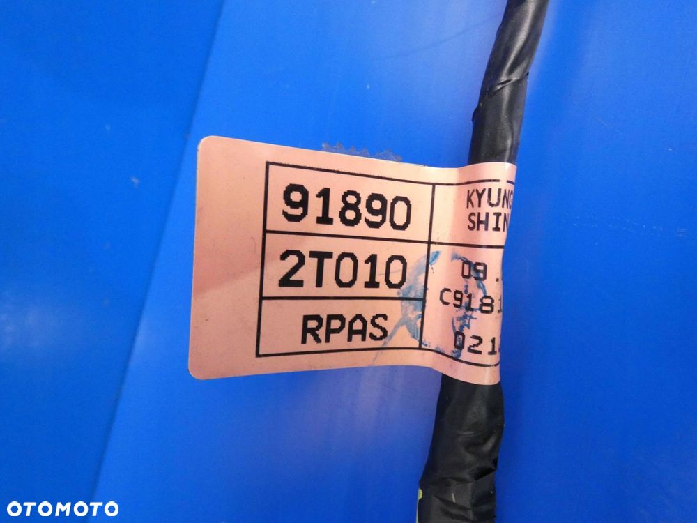KIA OPTIMA III WIĄZKA CZUJNIKÓW PARKOWANIA PDC TYŁ TYLNA - 2