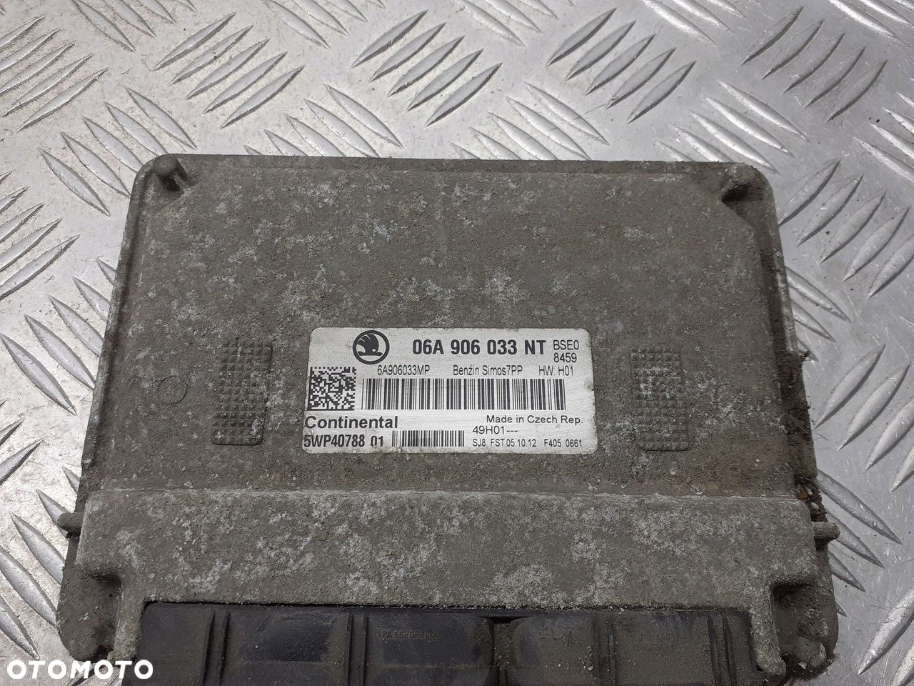 KOMPUTER STEROWNIK SILNIKA SKODA OCTAVIA II 1.6 06A906033NT - 3