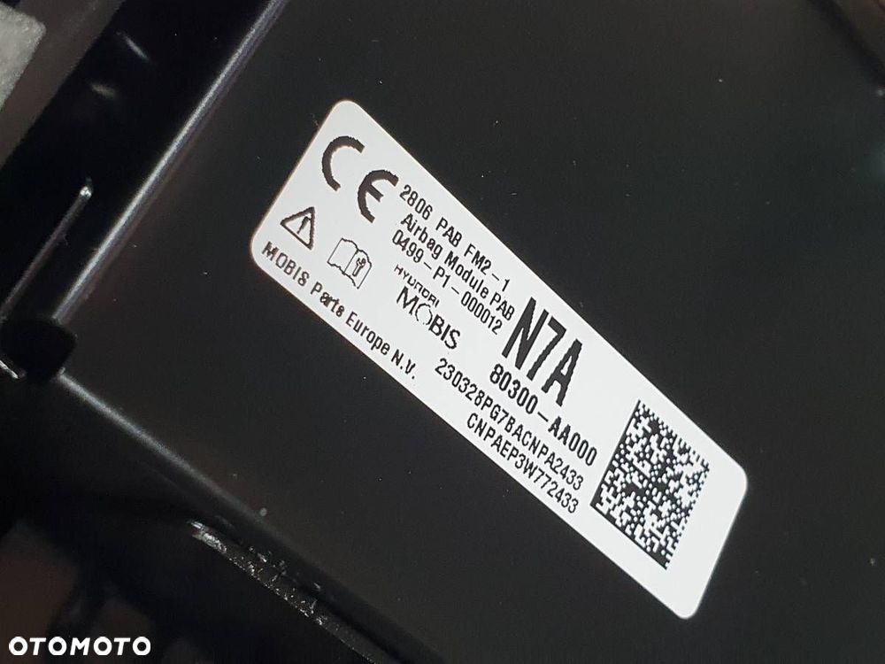 KOKPIT DESKA KONSOLA PODUSZKI AIRBAG HYUNDAI ELANTRA VII DEMONTAŻ EU 2023 - 16