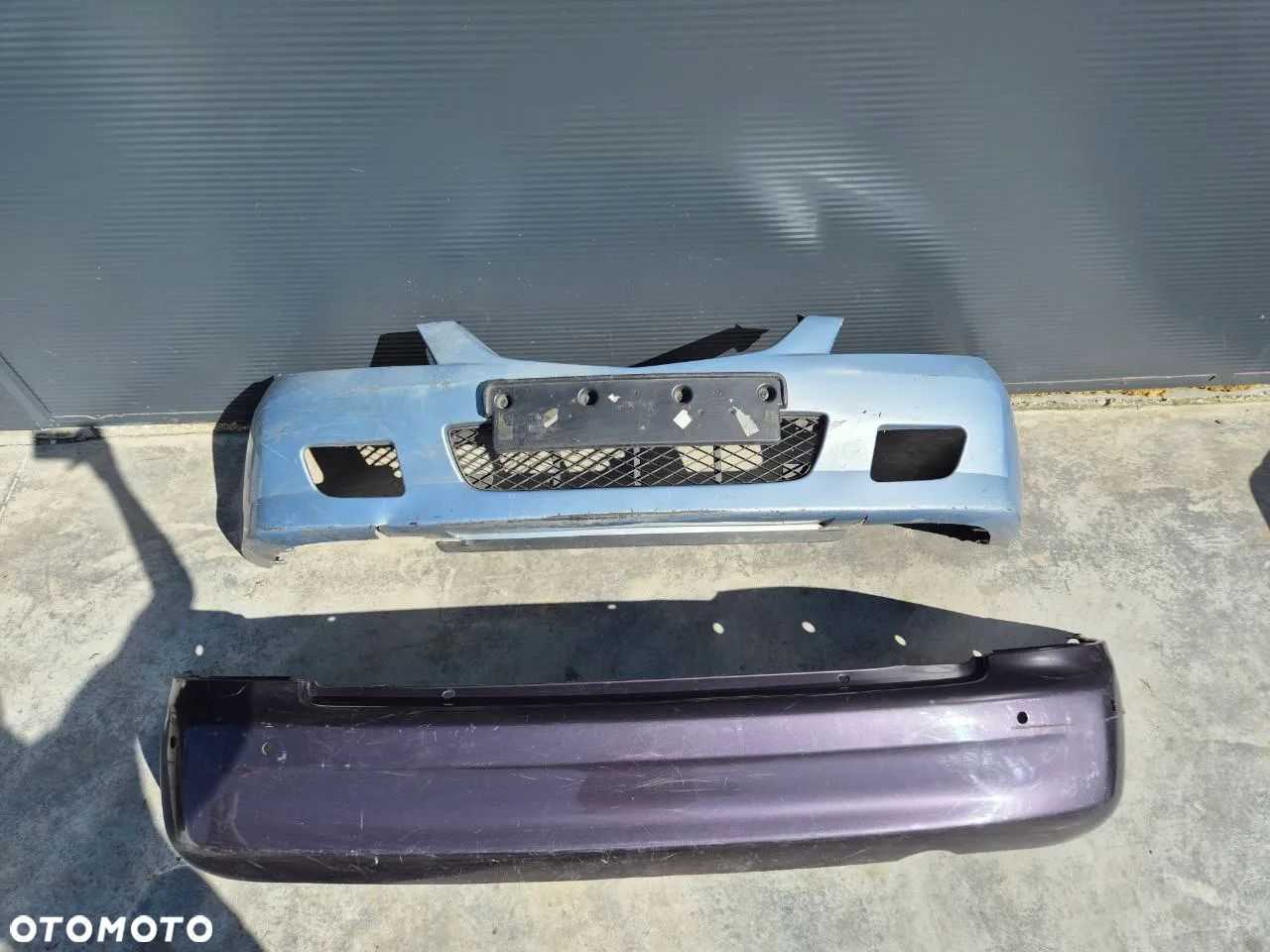 ORYGINALNY ZDERZAK PRZEDNI ZDERZAK TYŁ MAZDA 323F LIFT 01-03r - 1