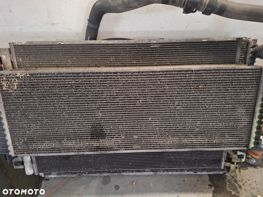 KOMPLET CHŁODNIC WENTYLATOR VW TRANSPORTER T6 7E0121205F - 2