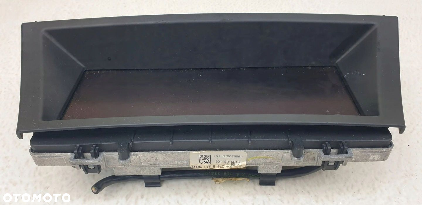 BMW X5 E70 WYŚWIETLACZ MONITOR RADIA NAWIGACJI GPS 1562205 - 2