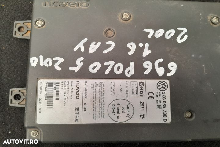 Modul Bluetooth 1K8035730D 1K8035730D Volkswagen VW Polo 5 6R [2009 - - 3