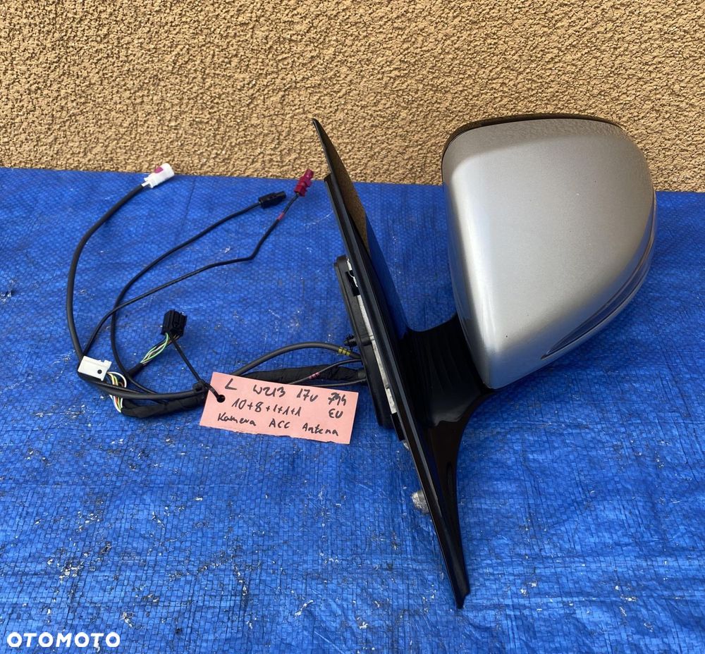 MERCEDES E W213 21 PIN 18 + 3 / KAMERA ACC LUSTERKO LEWE FOTOCHROM - 1