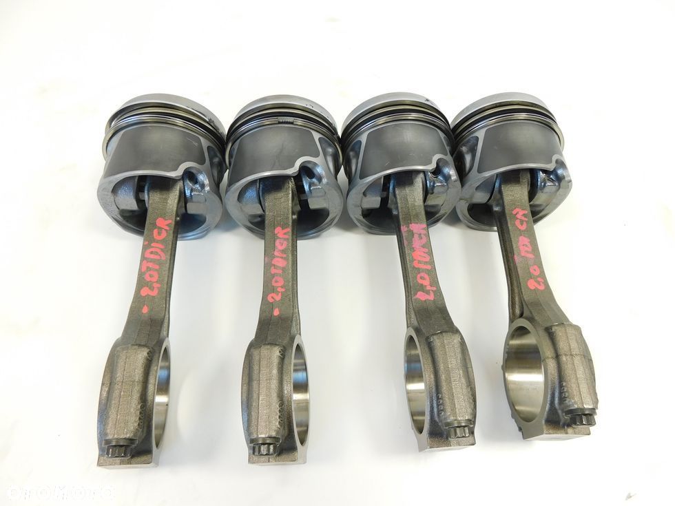 Wał korbowy tłok korbowód 2.0 TDI VW Passat B8 Audi A4 B9 Skoda Superb III - 10