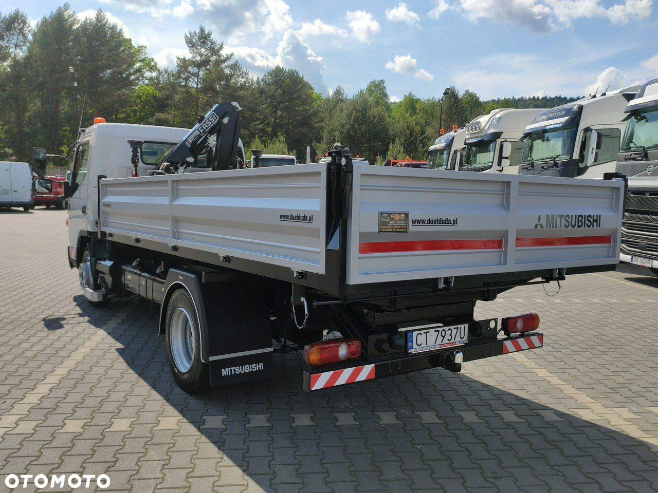 Mitsubishi Canter Fuso 9C18 3.0/180KM Automat, HDS FASSI F30 Wywrotka 3-str - 13