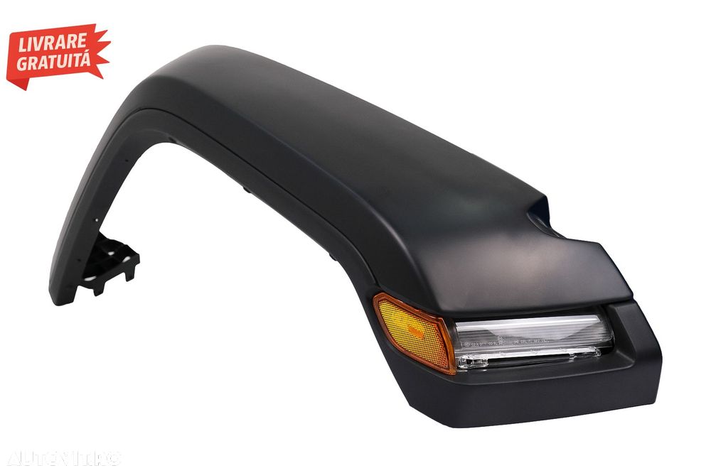 Extensii Aripi Fata Jeep Wrangler JL (2018-2024) Semnal Dinamic- livrare gratuita - 2
