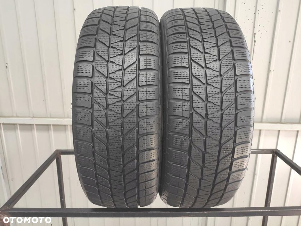 205/55r17 bridgestone opony zimowe 6,5mm 6951