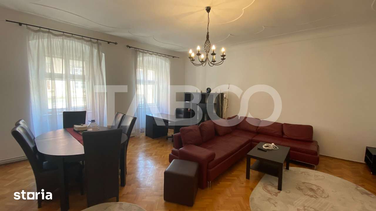Apartament de inchiriat mobilat utilat 2 camere 80 mpu in Sibiu — fotografia 3