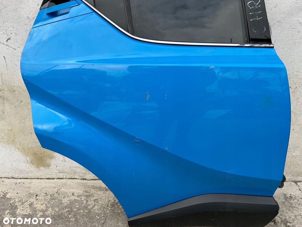TOYOTA CHR DRZWI TYLNE TYŁ PRAWE KOMPLETNE DEMONTAŻ - 2