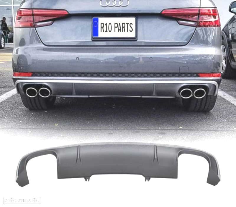 DIFUSOR AUDI A4 B9 16-19 LOOK S4 - 1