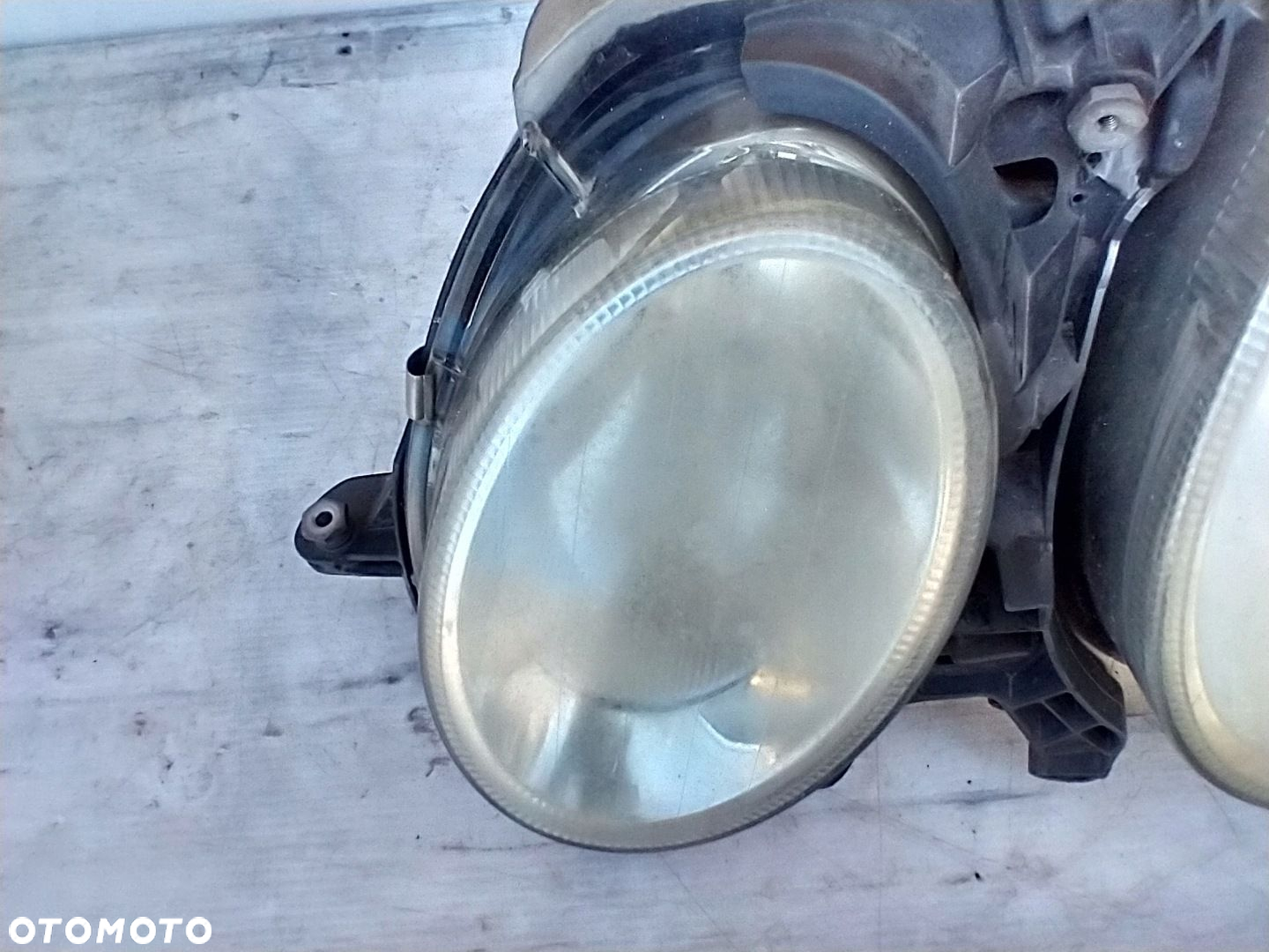 MERCEDES E-KLASA W211 LAMPA LEWA PRZÓD PRZEDNIA ANGLIK UK - 3