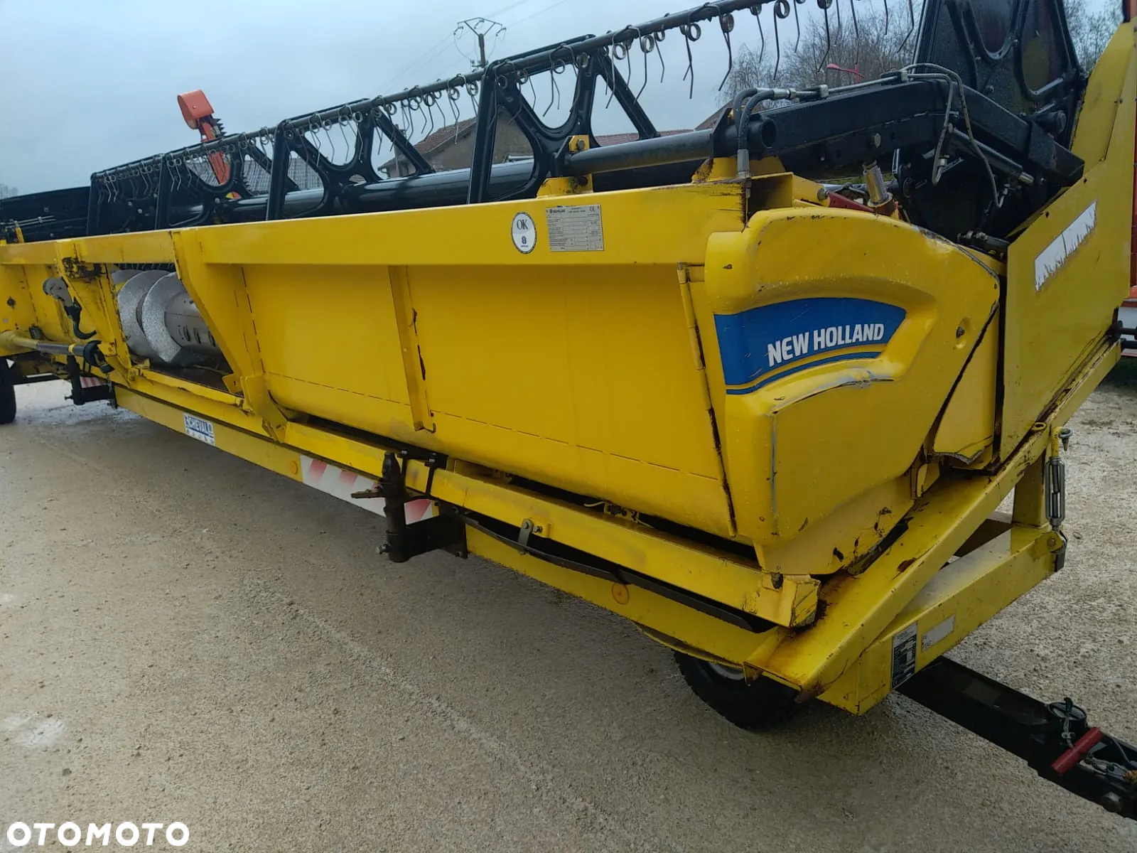 New Holland New Holland CX 860 SL heder 7,3m wozek stol rzepak - 17
