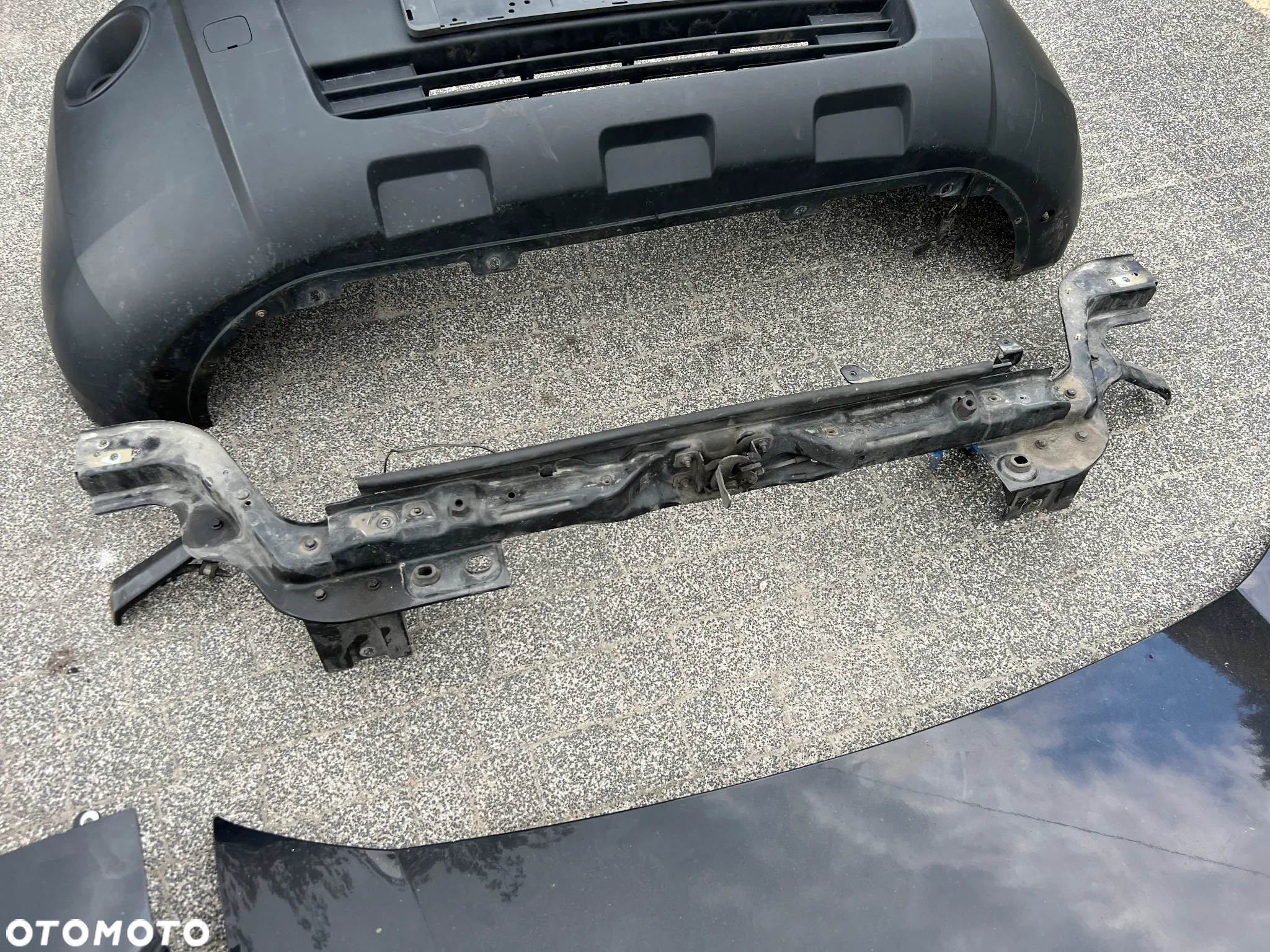 PRZÓD KOMPLETNY ZDERZAK PAS MASKA CITROEN NEMO - 6