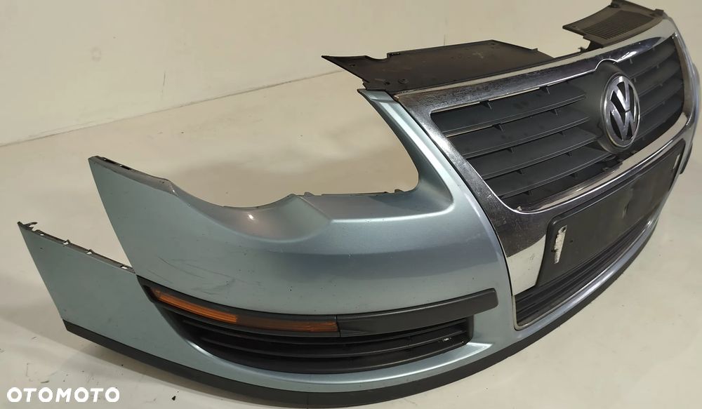 Zderzak przedni przód grill VW PASSAT B6 05-10 - 3