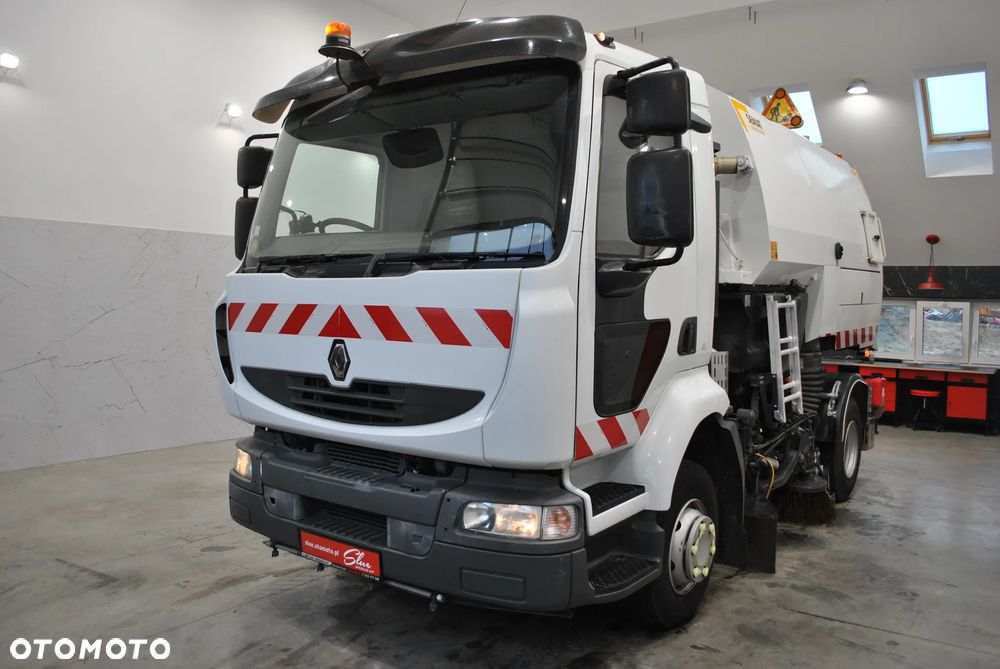 Renault Midlum 220 Zamiatarka SEMAT Johnston Szczotki L/R 2014r 2770 Mth - 2