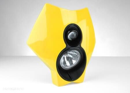 TRAILTECH LAMPA X2 HALOGEN 37T 70 WATT ŻÓŁTA - 1