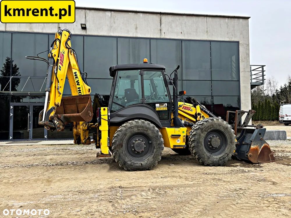 New Holland B 115 C KOPARKO-ŁADOWARKA 2017r. MTH: 3610 | jcb 3cx 4CX 5CX CAT 444 434 CASE 695 590 komatsu 97 - 23