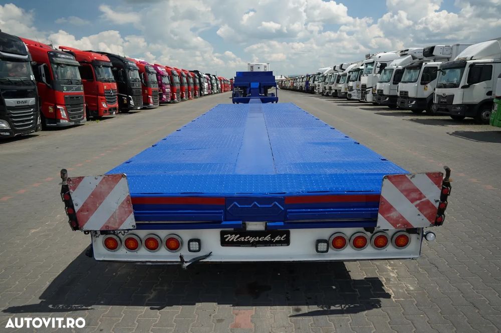 Nooteboom BETON JOS / MCO / EXTENSIBIL / 6 AXE / MTA: 85 TONE / AXE DE DIRECȚIE / SUPORT / 22,5 M / SAF - 10