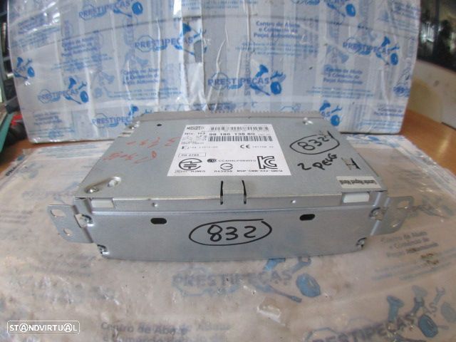 Radios 9818613880 PEUGEOT 308  T9 FASE 1 2016 1.6HDI 120CV 5P CINZENCO ESCURO ORIGINAL MAGNETI MARELLI MM-BTEL - 1