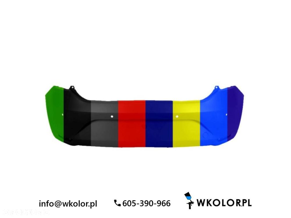 NOWY ZDERZAK SEAT LEON 2014-2020 LAKIEROWANY W KOLOR - 1