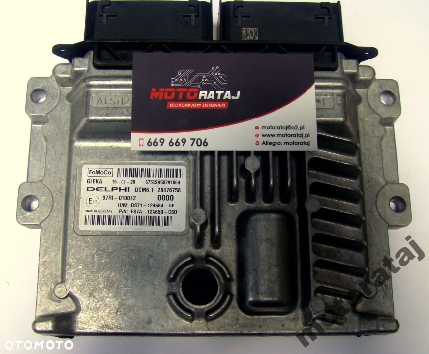 KOMPUTER FORD DS71-12B684-UE FS7A-12A650-CSD - 1