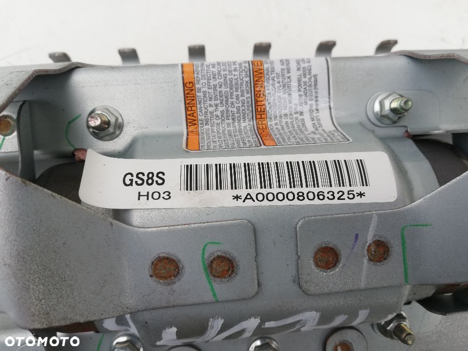 Poduszka Powietrzna AIR BAG Pasazera Mazda 6 GH - 2
