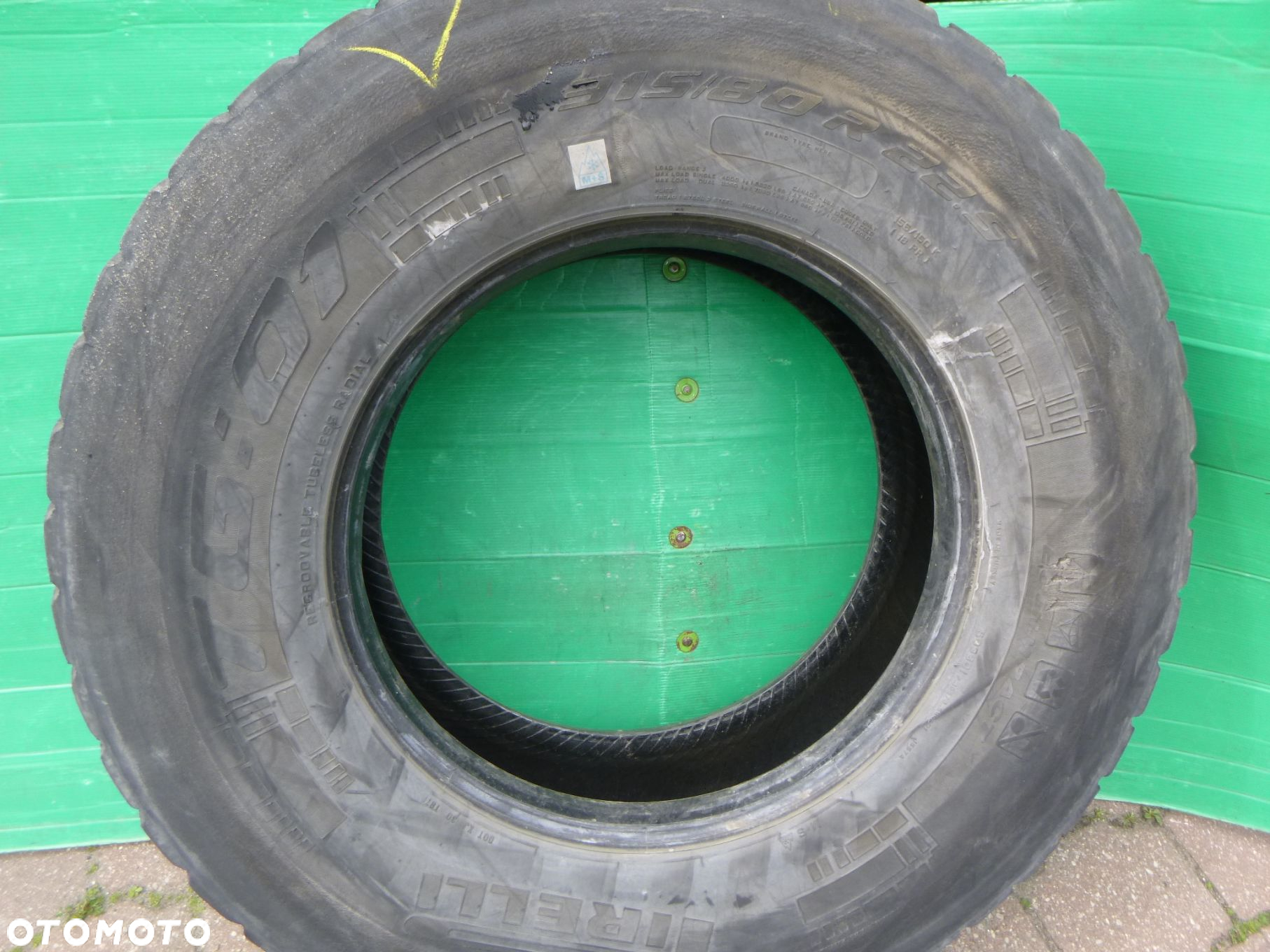 Opona ciężarowa 315/80/22.5 Pirelli GOODYEAR MSD. Opony ciężarowe - 3