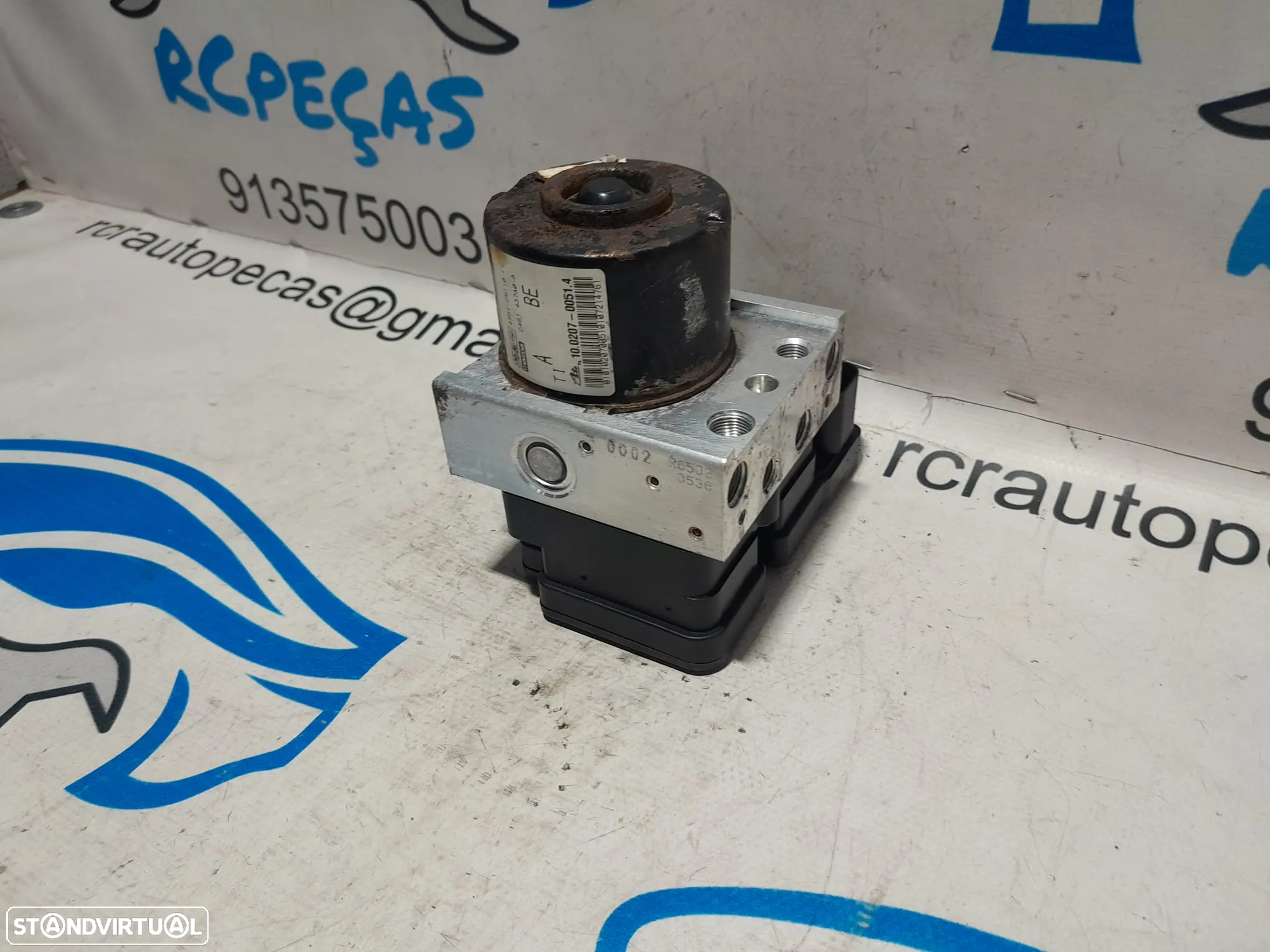 ABS MODULO BLOCO HIDRAULICO FORD FIESTA V 5 MK5 1.4 TDCI 8V 68CV F6JA 4S612M110CC 4S61-2M110-CC FUSION MAZDA 2 - 2