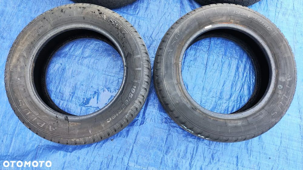 OPONY LETNIE WIELOSEZONOWE WZMACNIANE DO BUSA 195/65R16C 195 65 16C  A867 TIGAR CARGOSPEED KOMPLET MERCEDES VITO - 8