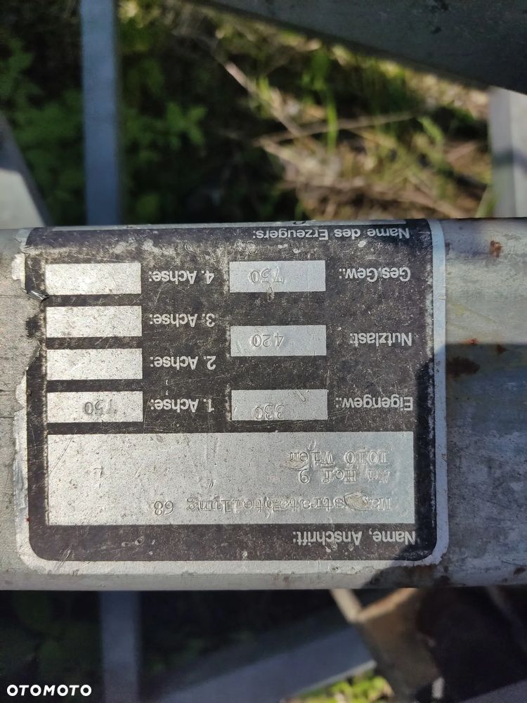 Przyczepa podłodziowa 3 szt. - 4