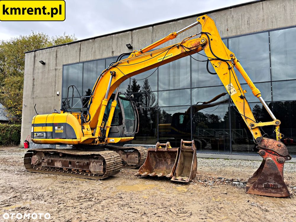 JCB JS 130 KOPARKA GĄSIENICOWA 2005R. | JCB JS 145 CAT 311 VOLVO ECR 140 CASE 130 - 4