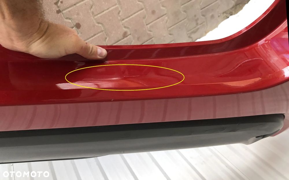 TOYOTA YARIS 4 IV 2020- zderzak tylny tył SPOILER HOKEJ DOKŁADKA - 9