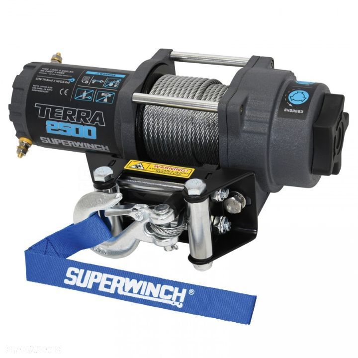 Wyciągarka Elektryczna Superwinch Nowa Terra 2500 12V - 3