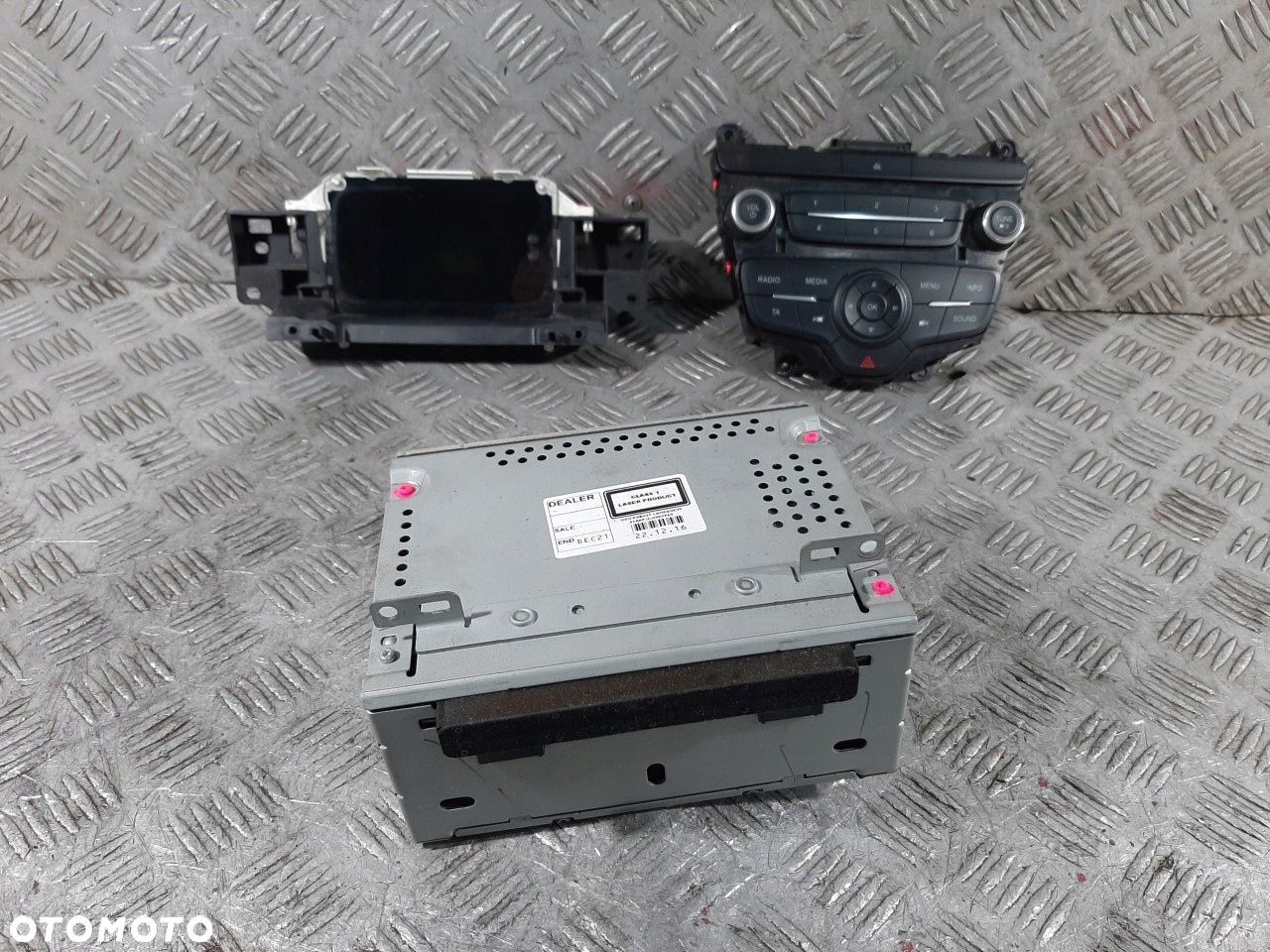 FORD FOCUS MK3 FL 17R RADIO CD PANEL WYSWIETLACZ - 1