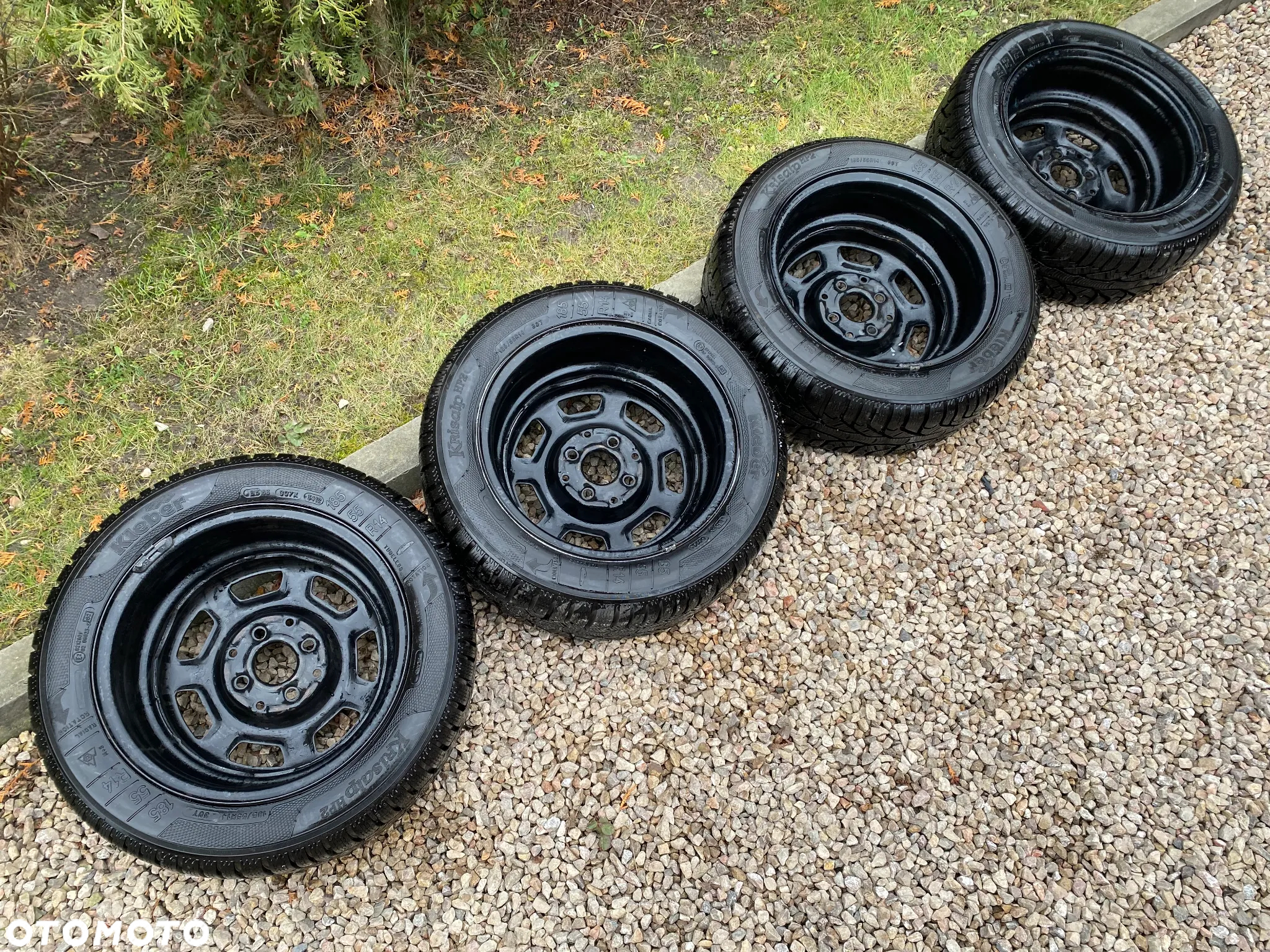 VW SEAT Felgi stalowe z oponami Koła 14" KLEBER KRISALP HP2 185/55/14 4x100 6,Jx14H2 ET38 - 10