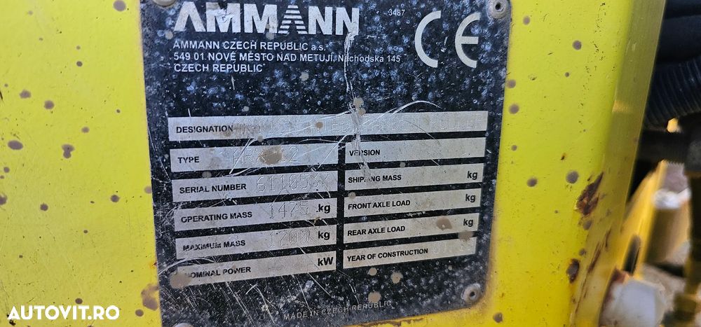 Ammann ARX 12 Cilindru compactor - 8