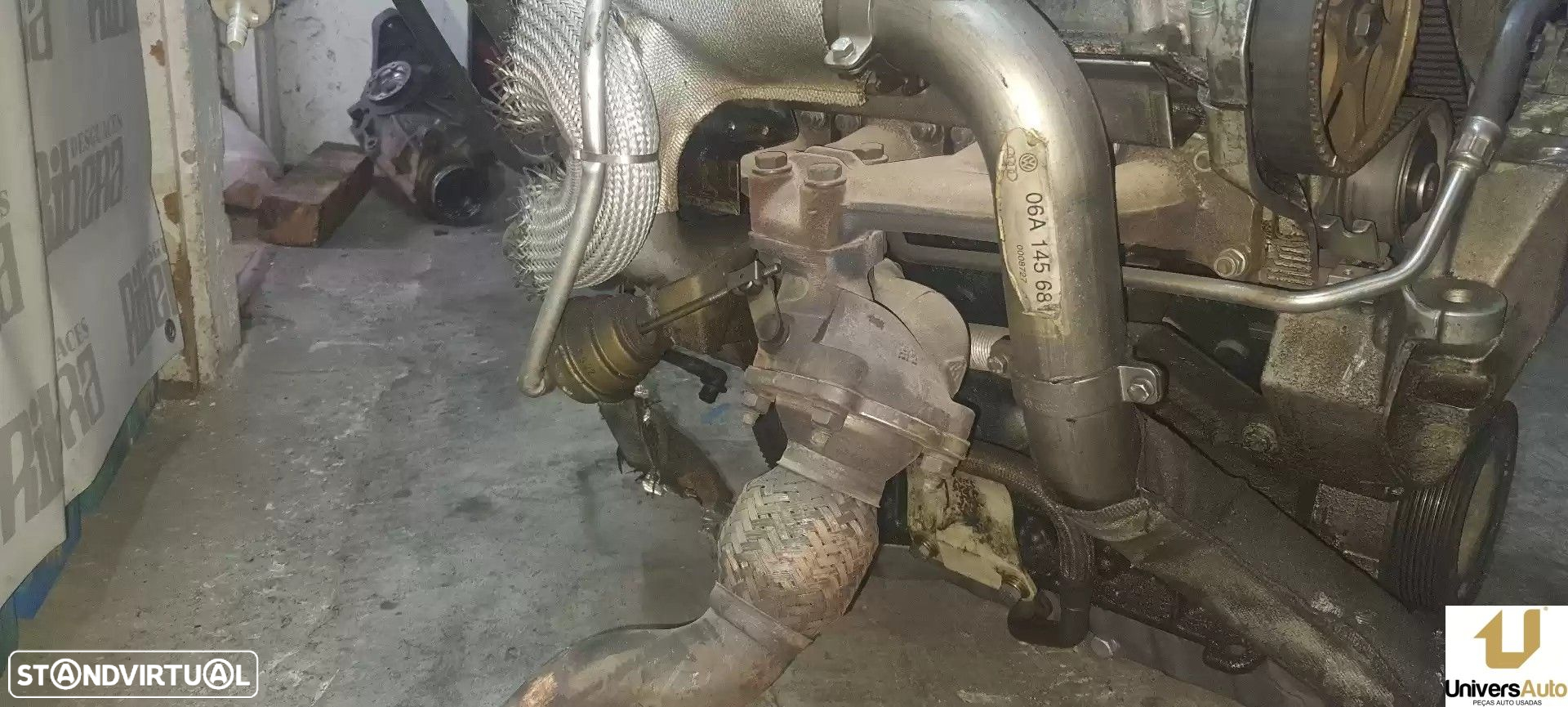MOTOR COMPLETO AUDI A3 -AGU - 9