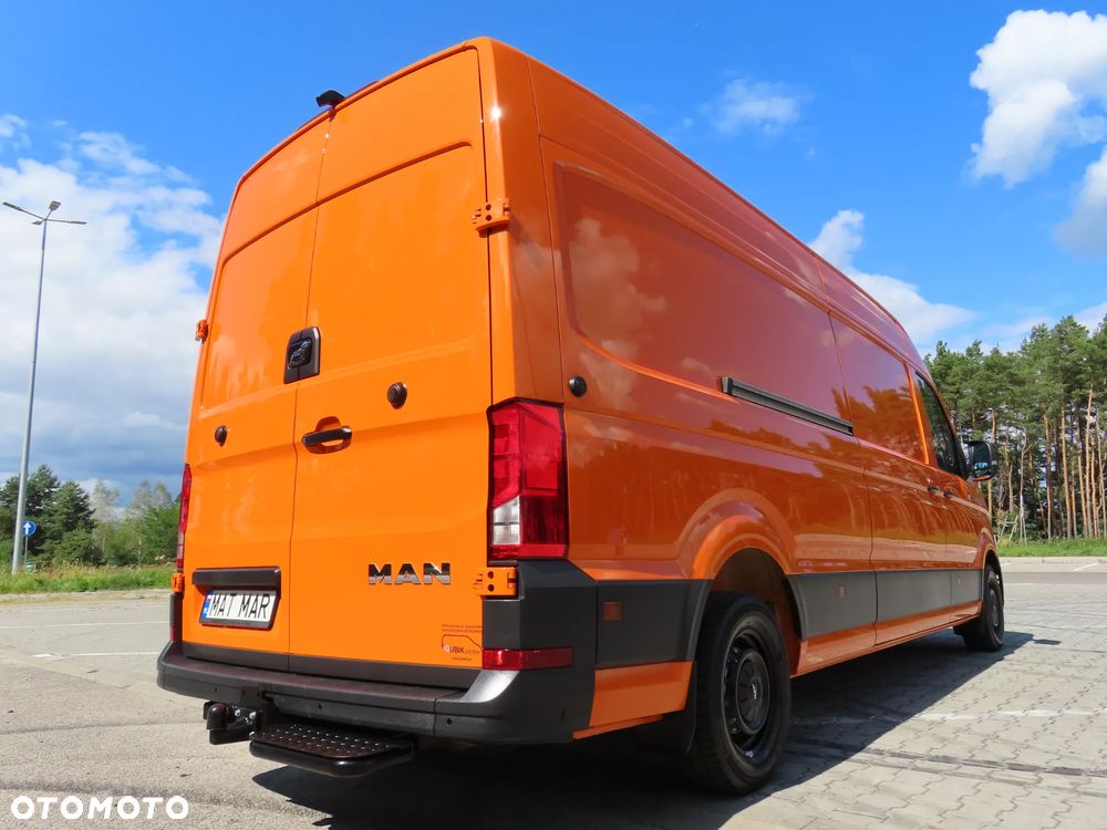 MAN TGE 3.180 4Motion 4x4 2.0 TDI 177 KM Automat 8-Mio Biegowy Blaszak Furgon L4H2 Rozstaw Osi 4490 mm Drzwi Przesuwne Z Obu Stron FULL OPCJA WYPOSAŻENIA HAK 3000 Kg WZMACNIANY Stan Wizualny I Techniczny JAK NOWY Gotowy Dostępny OKAZJA POLECAM - 10