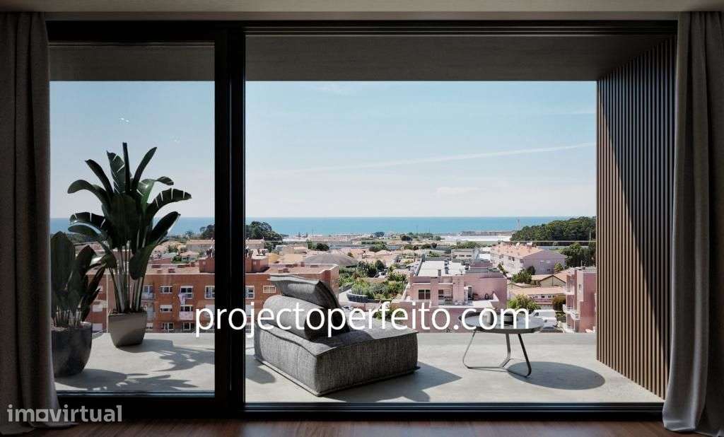 Apartamento T2 para venda em Arcozelo, último andar com terraço/varand - Grande imagem: 3/11