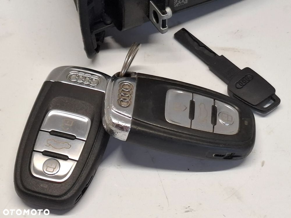 STACYJKA KLUCZYK 2X AUDI A4 B8 A5 8T SLASK WYSYLKA VAT - 2