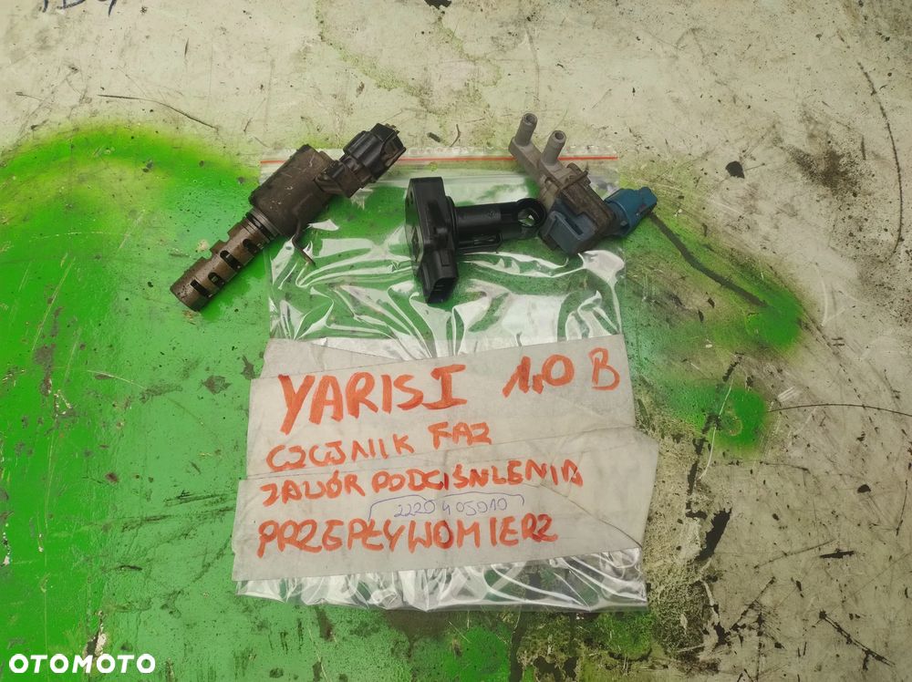 toyota yaris I 1,0 VVTI 1,3vvti czujnik wału wałka faz rozrzadu aygo yaris ii 1KR  podcisnienia mapsensor - 3