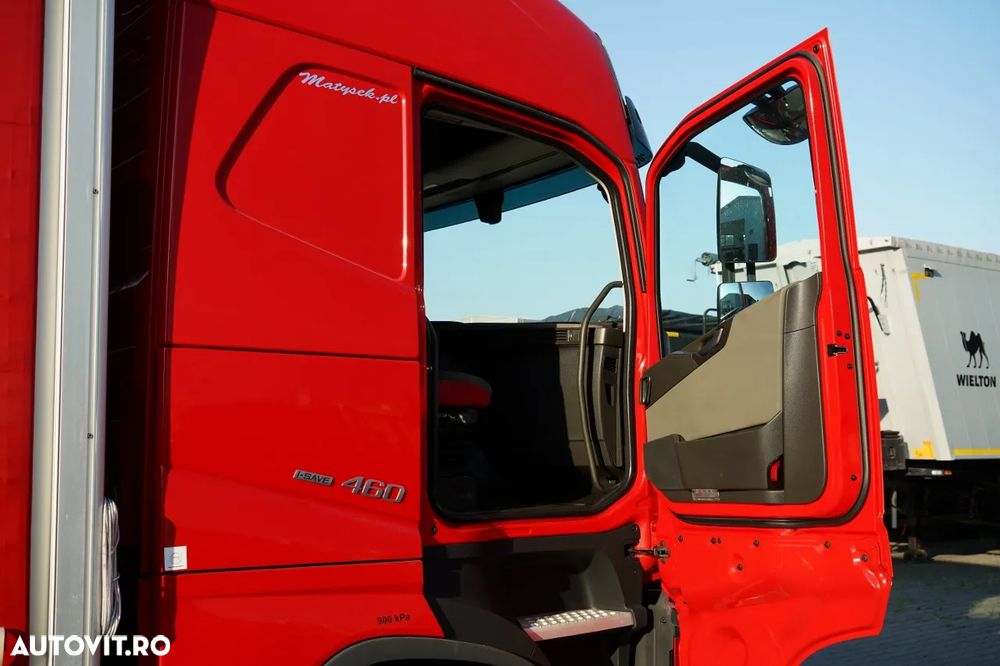 Volvo FH 500 / CORTINĂ / 6x2 / ACOPERIȘ RIDICAT / AER CONDIȚIONAT PARCARE / PUNTE RELAXABILĂ / CONTRACT DE SERVICE GOLD - 37